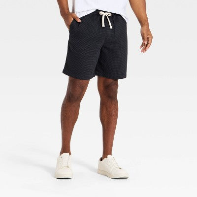 Men's 7" Vintage Waffle Pull-On Shorts - & Co Charcoal XS