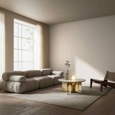 Tempaper & Co. Classic Check Textured Peel and Stick Wallpaper by Jeremiah Brent (LOCAL PICKUP ONLY)