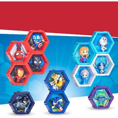 WOW! PODS Unique Connectable & Collectable Sonic Hedgehog Toy- Blue