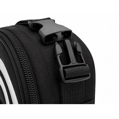 Overtime Big O Dual Compartment Lunch Box - Black and White