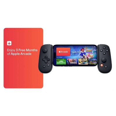 Backbone One (Lightning) Mobile Gaming Controller for iPhone - Gen 2 Black: Xbox Gaming Accessory