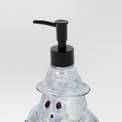 Halloween Ghost Iridescent Glass Soap Pump - Hyde and EEK! Boutique