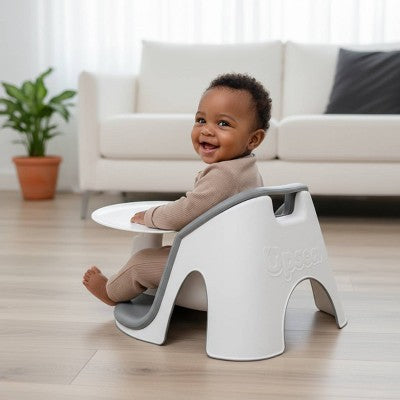 Upseat Core Ergonomic Baby Floor Seat - Gray