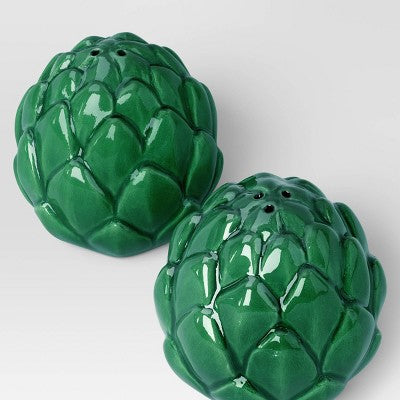 Stoneware Artichoke Salt and Pepper Shaker - Threshold