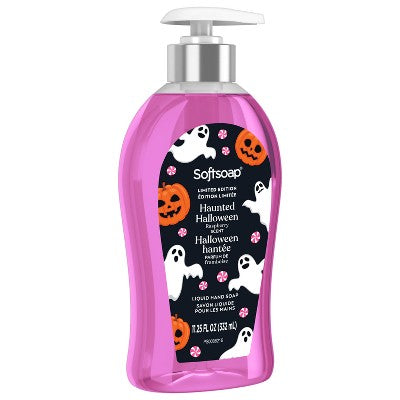 Softsoap Fall Seasonal Haunted Halloween Liquid Hand Soap - Raspberry - 11.25 fl oz