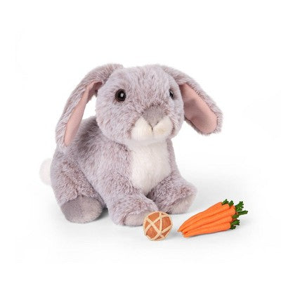 Our Generation Hop In Bunny Carrier & Pet Rabbit Plush Accessory Set for 18" Dolls