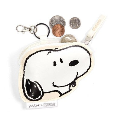 Yoobi Peanuts Coin Purse Snoopy, School Supplies