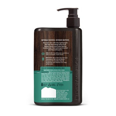 Every Man Jack Daily Hydration Sea Salt Body Lotion - 13.5 fl oz