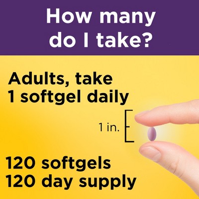 Nature Made Biotin 1000 mcg Softgels - 120ct: Gluten-Free, No Artificial Flavors, Colors or Preservatives
