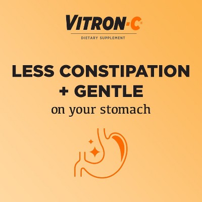 Vitron-C Iron with Vitamin C Immune Support Vegan Supplement Tablet - 60ct