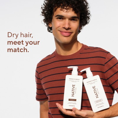 Native Coconut & Vanilla Moisturizing Shampoo for Men & Women - 16.5 fl oz