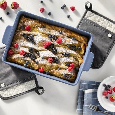 2pk Potholder Dark Gray - Figmint
