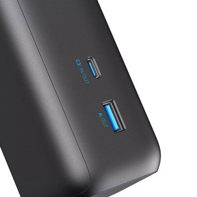 Anker Power Bank 25K 165W Built-In and Retractable Cable: Charges 4 Devices Simultaneously