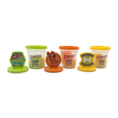 Innovative Designs 3pk Glow in the Dark Dough with Stampers Scooby Doo