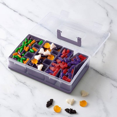 Cook With Color EEk Halloween Snackle Box Food Storage Container