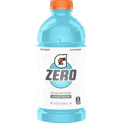 Gatorade G ZERO Glacier Freeze Sports Drink - 28 fl oz Bottle