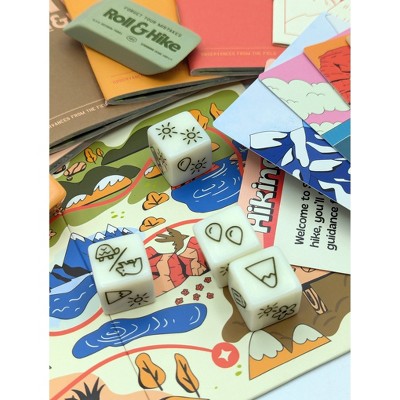 Keymaster Games Parks Roll & Hike Board Game: Creative Thinking, 1-4 Players, 30-Minute Play, Includes Cards & Dice