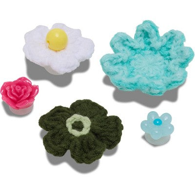 Crocs Adult Jibbitz Crafted Floral Shoes Accessories - Multicolor 5pk