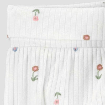 Carter's Just One You Baby Girls' 2pc Ivory Floral Cardigan Set - 3M