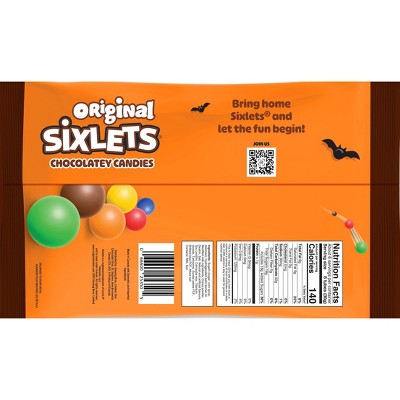 Sixlets Halloween Candy Bag - 27oz/145ct (LOCAL PICKUP ONLY)