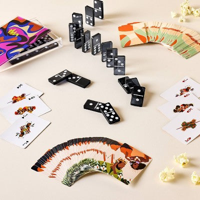 Black History Month Acrylic Dominoes Set