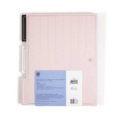 U Brands 9 Pocket File Paper Folders Letter Size Classic Foil