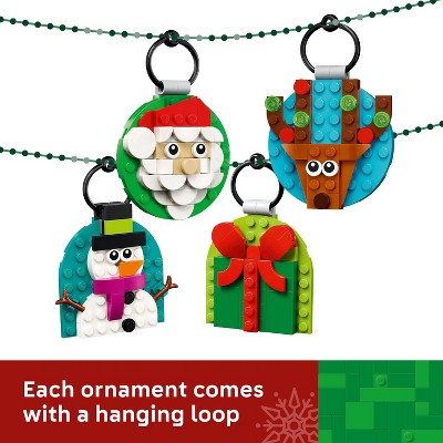 LEGO Christmas Ornament Selection Building Toy 40744