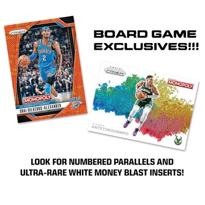 Monopoly Panini Prizm: NBA 3rd Edition Board Game