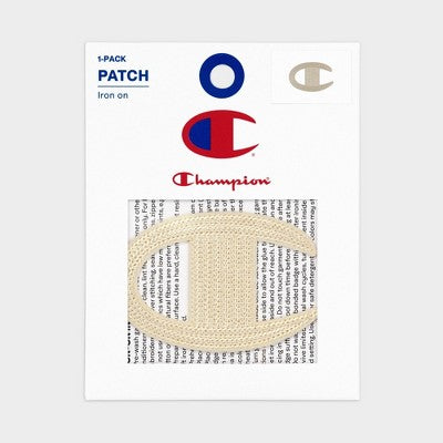 Champion Chainstitch Patch - Ivory