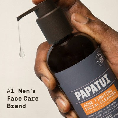 Papatui Acne Salicylic Acid & Niacinamide Daily Use Facial Cleanser - 8oz