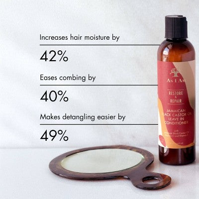 As I Am Leave-In Conditioner - 8 fl oz: Conditioning Cream for Textured and Normal Hair