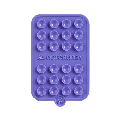 Octobuddy Silicone Suction Cup Phone Case Mount Magnet - Purple