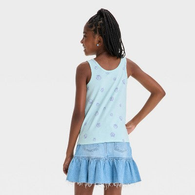 Girls' Shell Tank Top - Cat & Jack Mint Green L
