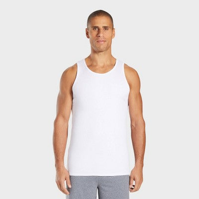 Pair of Thieves Men's 3pk SuperiAir Cotton Tank Top - White M