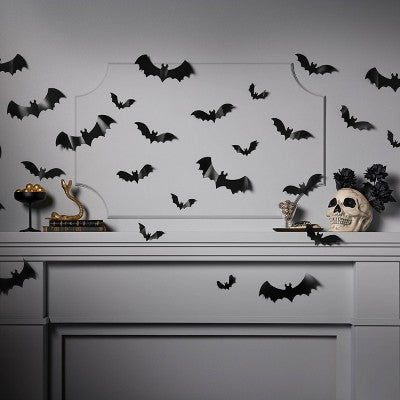 30ct Halloween Decor Kit Bats - Hyde and EEK! Boutique: Wall Decals