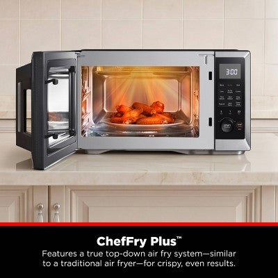 Toshiba 1.0 cu ft Top Airfry Mulitifunctional Countertop Microwave (LOCAL PICKUP ONLY)