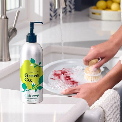 Grove Co. Citron & White Rose Dish Soap - 16 fl oz
