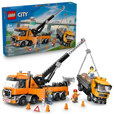 LEGO City Heavy-Duty Recovery Tow Truck with Crane 60467