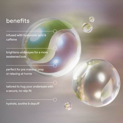 r.e.m. beauty Wicked For Good Luxury Beautification Undereye Masks - 0.77 fl oz: Hydrating, Vegan, Fresh Scent