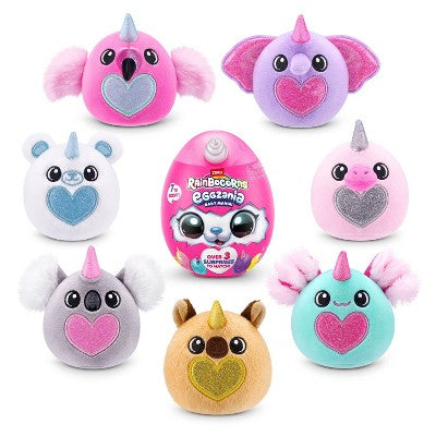 Rainbocorns 4.7" Eggzania Babymania Stuffed Animals