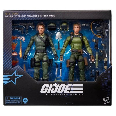 G.I. Joe Classified Series #181, Ralph "Steeler" Pulaski & Short-Fuze