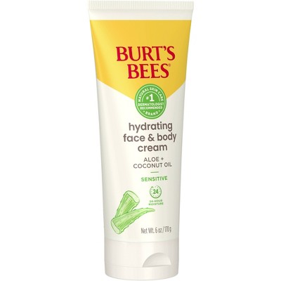 Burt's Bees Sensitive Face and Body Cream - 6oz