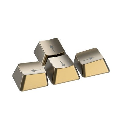 North Key Pack Gold Metallic: PVC Computer Keyboard & Mouse Accessories