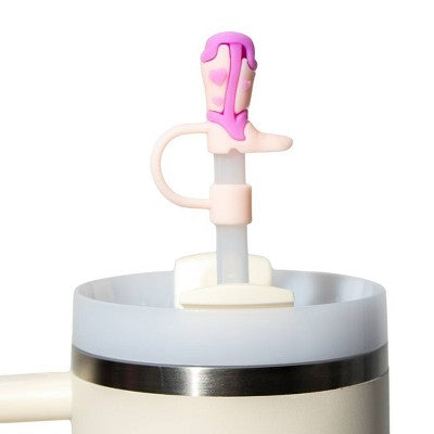 CharCharms 4pk Girly Straw Toppers