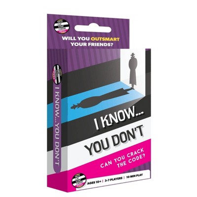 Taco Cat Games I Know You Don't Card Game: Strategy Card Game, 3-7 Players