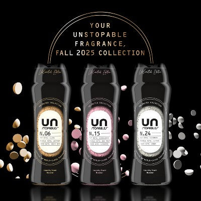 Downy Cashmere Citrus Amber Unstopables Unlimited Collection Beads Scent Boosters - 21.1oz: Odor Control, Bleach-Free, High Efficiency