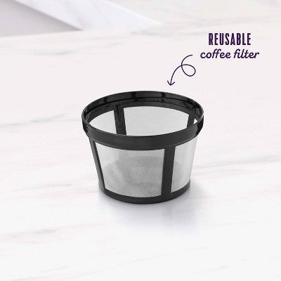 Mr. Coffee 14 Cup Programmable Coffee Maker Dark Stainless Steel