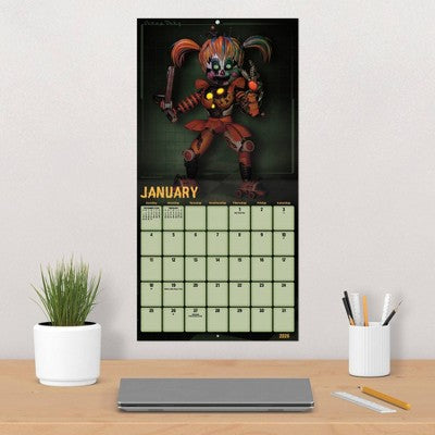 DateWorks 12"x12" 2026 Five Nights at Freddy's Wall Calendar