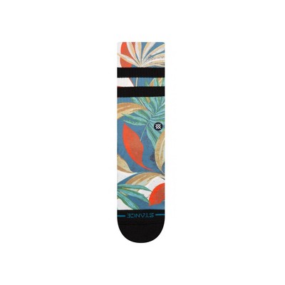 STANCE Men's Tropical Print Twist Crew Socks - 6-12