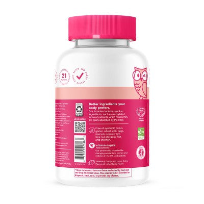 SmartyPants Women's Plus Multivitamin & Omegas Gummies with Vitamins C, D3, B12 & Zinc - 90ct